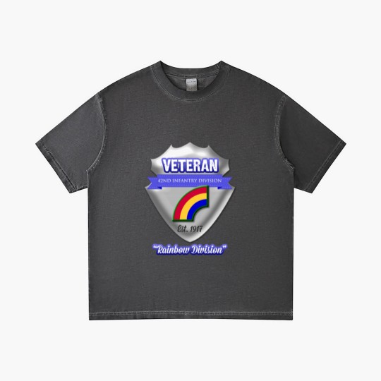 Discover Veteran 42nd Infantry Division Gradient T Shirts