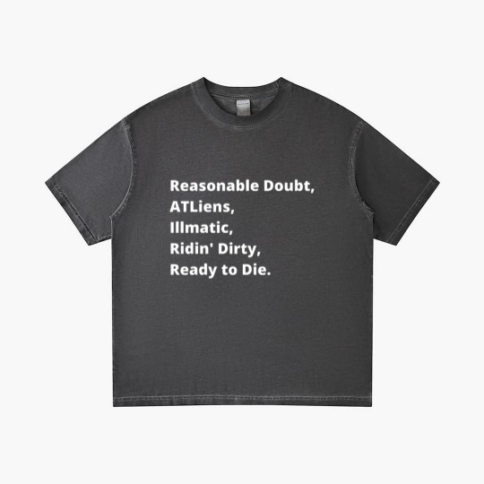 Discover Best Album List Gradient T Shirts - 90s Vintage Clothing - Gradient T Shirts