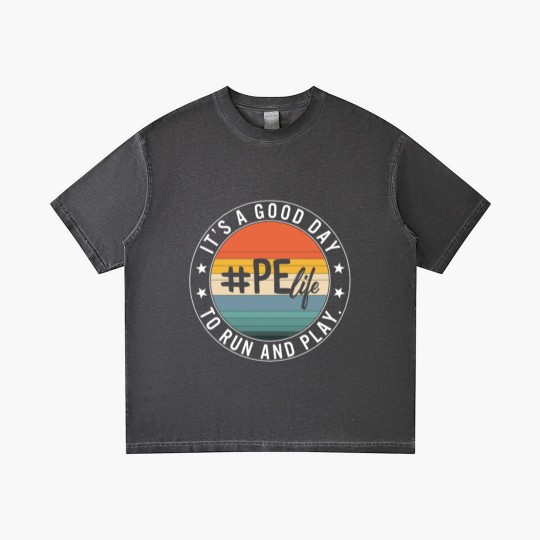 Discover Physical Education Teacher Gradient T Shirts, Good Day To Run Gradient T Shirts