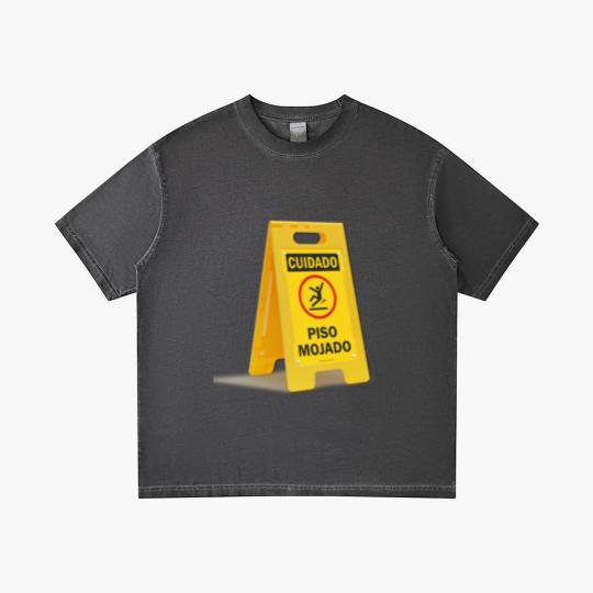 Discover wet floor Gradient T Shirts