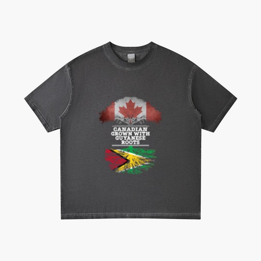 Discover Canadian Grown With Guyanese Roots - Gift for Guyanese With Roots From Guyana - Guyanese - Gradient T Shirts
