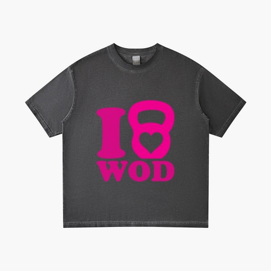Discover I Love WOD (CrossFit) Gradient T Shirts