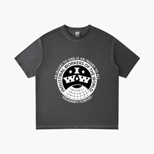 Discover Industrial Workers - Anarchist - Gradient T Shirts