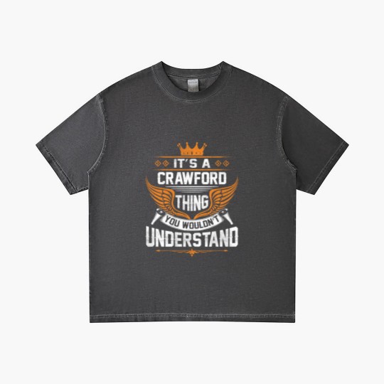 Discover Crawford Name Gradient T Shirts - Crawford Thing Name You Wouldn't Understand Gift Item Gradient T Shirts - Crawford - Gradient T Shirts