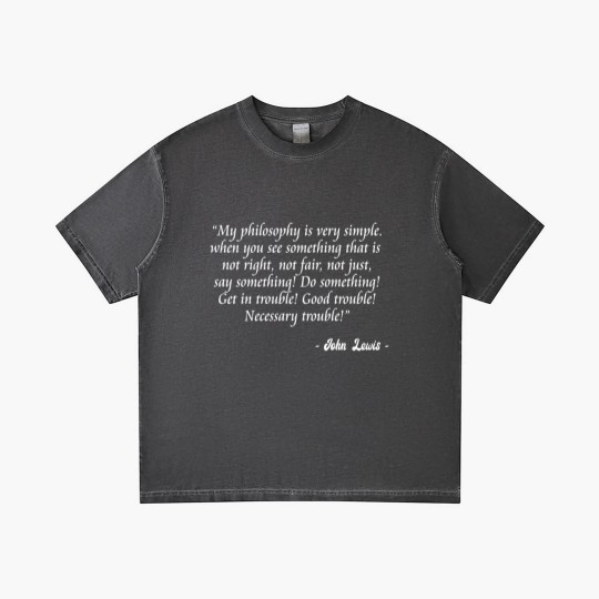 Discover John Lewis - Good Trouble - Necessary Trouble Gradient T Shirts