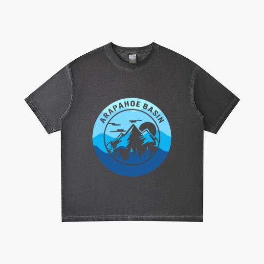 Discover Arapahoe Basin Gradient T Shirts, Skiing Gift Idea, Gradient T Shirts