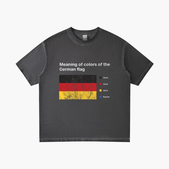 Discover Meaning Of Colors Of The German Flag Meme for Gradient T Shirts