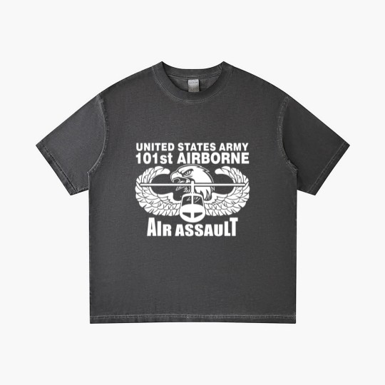Discover 101st Army Airborne Air Assault eagle Gradient T Shirts