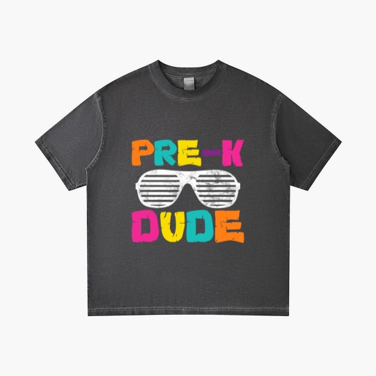 Discover Pre-K Dude Back To School Teacher Student Preschool Gradient T Shirts