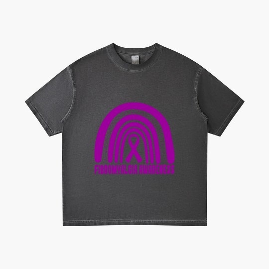 Discover Fibromyalgia Rainbow Day National Fibromyalgia Awareness Classic Gradient T Shirts