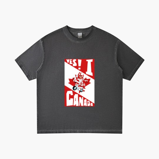 Discover Yes! I Canada - 1 - Duke Caboom Canadian Stuntman - Gradient T Shirts