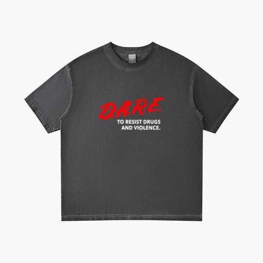 Discover Dare To Resist Drugs Violence Brand New Multiple S Gradient T Shirts