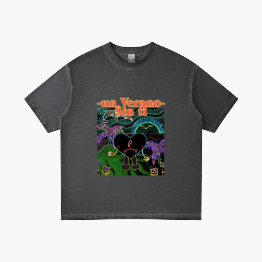 Discover Un Verano Sin Ti Gradient T Shirts Bad Bunny Hottest Tour 2022