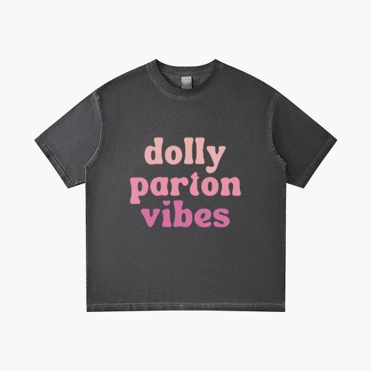 Discover Dolly Parton Vibes Gradient T Shirts | Dolly Parton Gradient T Shirts for Women | Unisex Graphic Gradient T Shirts | Retro Dolly Gradient T Shirts | Country Retro Style Gradient T Shirts