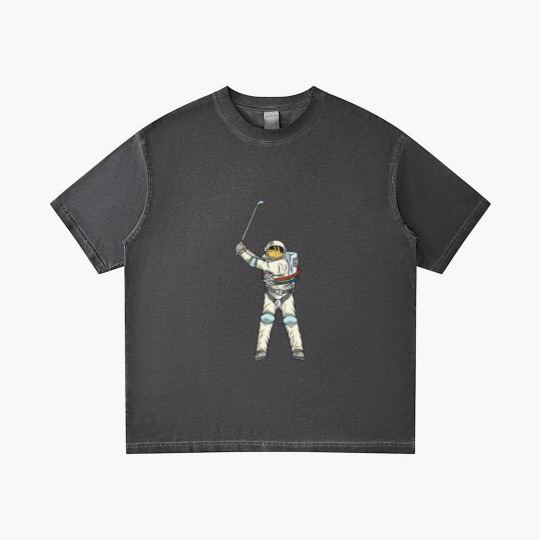 Discover Astronaut golfer Gradient T Shirts