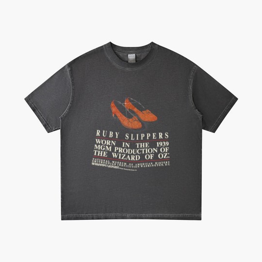 Discover Vintage The Wizard Of Oz Dorothy Ruby Slippers Gradient T Shirts Made In USA