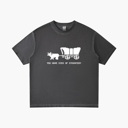 Discover You Died Of Dysentery - Oregon Trail - Gradient T Shirts