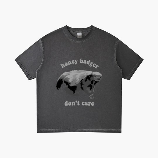 Discover Honey Badge Don't Care - Honey Badge - Gradient T Shirts