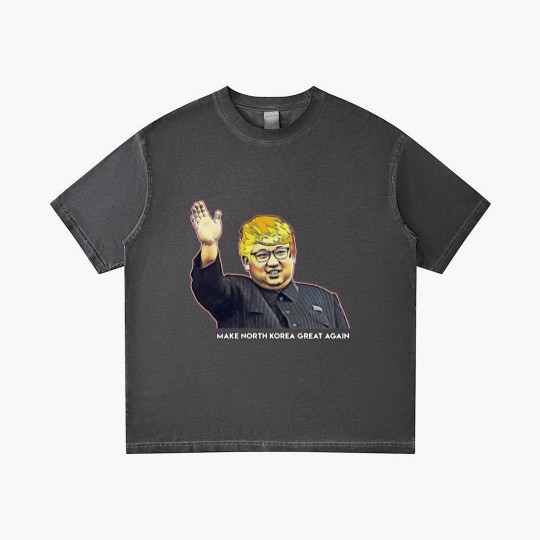 Discover Kim Jong Un Donald Trump Gradient T Shirts