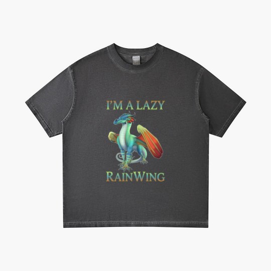 Discover I m A Lazy Rainwing Dragons Retro Wings Of Fire Gradient T Shirts