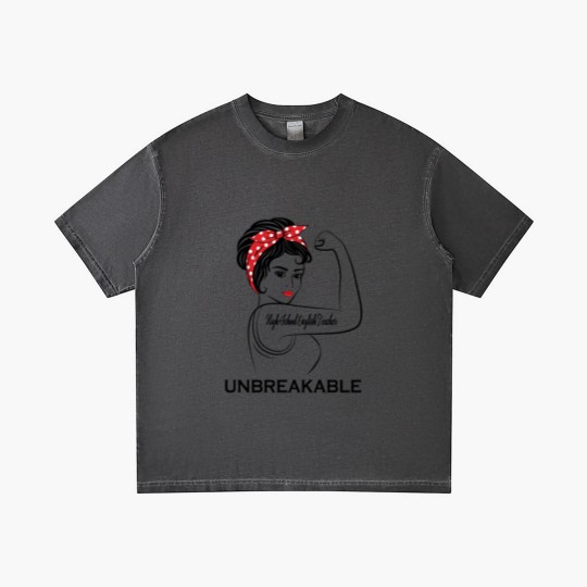 Discover High School English Teacher Unbreakable - High School English Teacher - Gradient T Shirts
