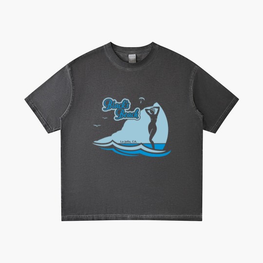 Discover Blacks Beach, La Jolla CA. Gradient T Shirts