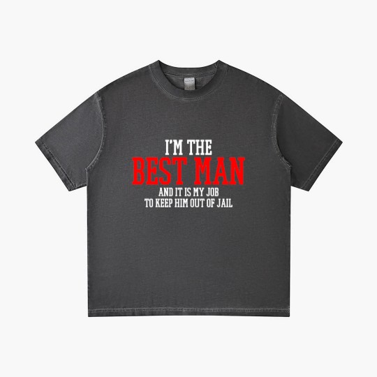 Discover Best Man Wedding Gradient T Shirts