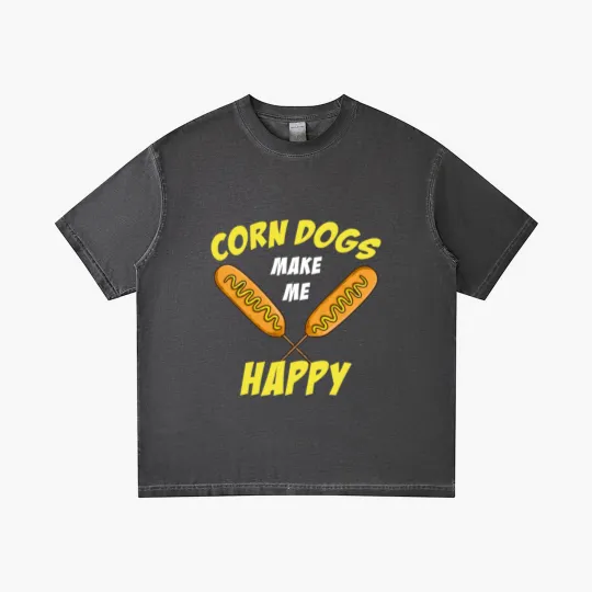 Discover Corn Dogs Corndog Pulled Pork Sausage Party Gift Gradient T Shirts
