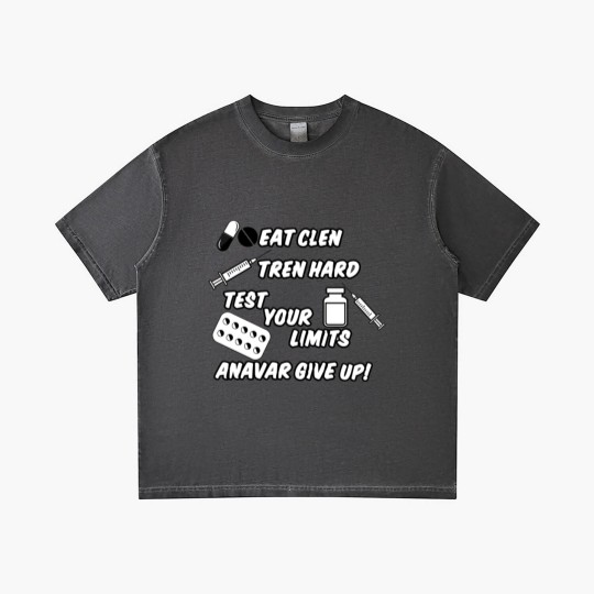 Discover Eat Clen Tren Hard Gradient T Shirts