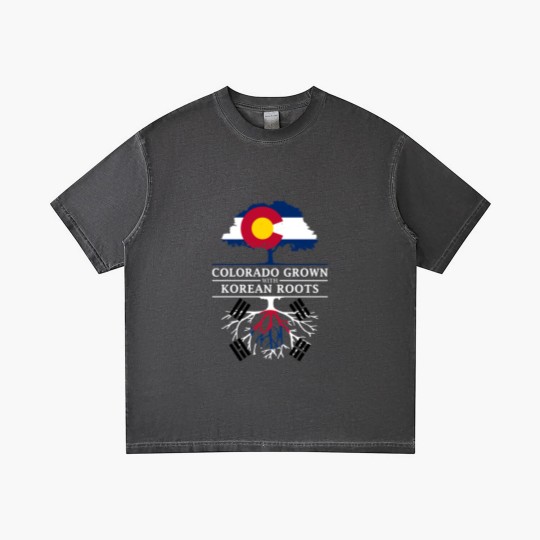 Discover Colorado Grown with Korean Roots Korea Design Gradient T Shirts