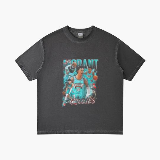 Discover Ja Morant Gradient T Shirts Vintage Gradient T Shirts