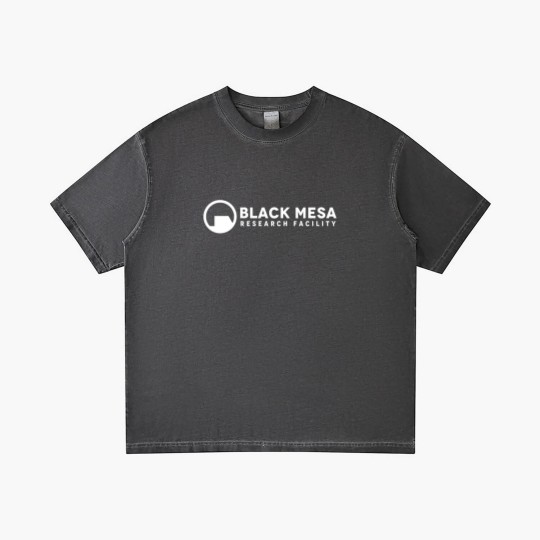 Discover Black Mesa Research Facility Logo inspired by Half Life - Black Mesa Research Facility - Gradient T Shirts