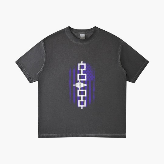 Discover Iroquois American Flag Iroquois and USA Design Gradient T Shirts