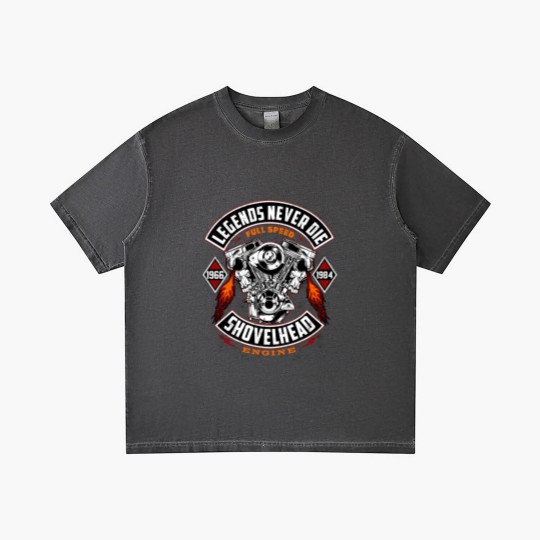 Discover 1966-1984 MOTOR Motorcycles Oldschool Choppers Gradient T Shirts