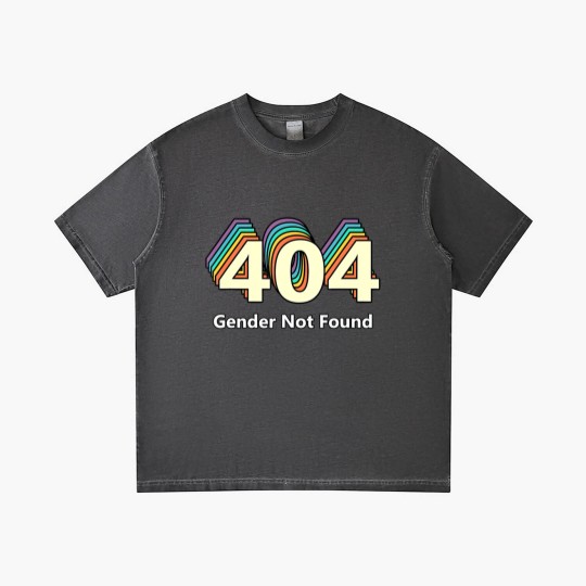 Discover Error 404 Gender Not Found T Gradient T Shirts