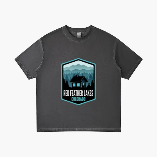 Discover Red Feather Lakes Colorado - Gradient T Shirts