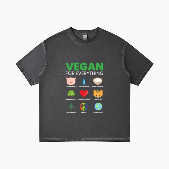 Discover Vegan for Everything Veganism Vegan Nutrition Gradient T Shirts