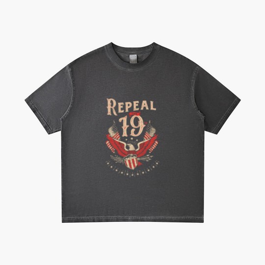 Discover Repeal The 19Th Amendment Political Gradient T Shirts