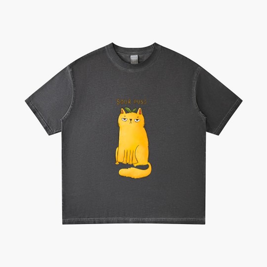Discover Sour Puss - Cat - Gradient T Shirts