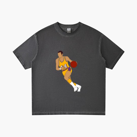 Discover The Logo - Jerry West - Gradient T Shirts