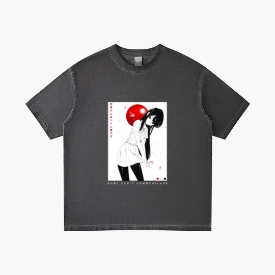 Discover Komi Can't Communciate - Gradient T Shirts - Anime Gradient T Shirts - Komi Cant Communicate - Gradient T Shirts - Anime Gradient T Shirts