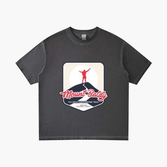 Discover Mount Baldy via Devil's Backbone Trail Gradient T Shirts