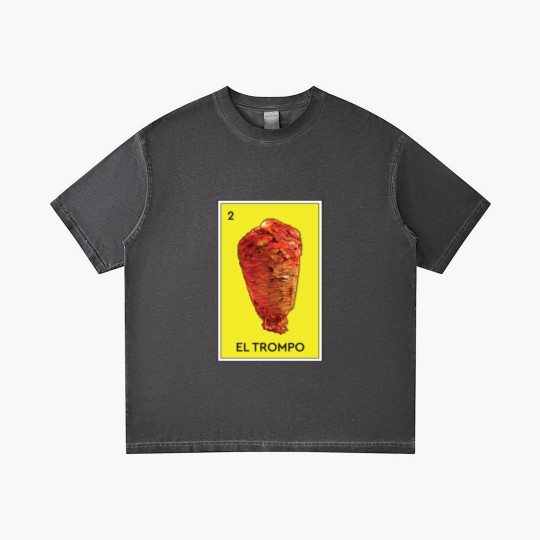 Discover El Trompo Al Pastor Loteria Mexican Game Funny Carne Asada Tacos Burritos - Meat - Gradient T Shirts