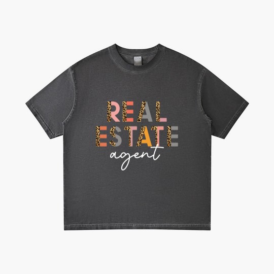 Discover REAL ESTATE AGENT Gradient T Shirts