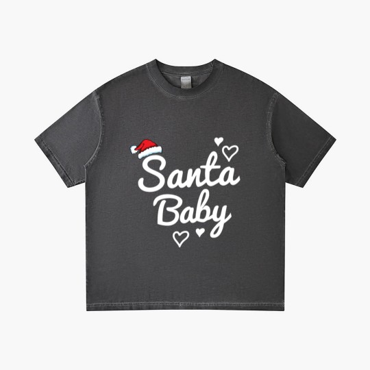 Discover Santa Baby saying Gradient T Shirts