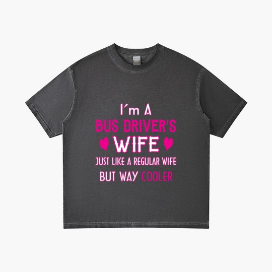 Discover Bus Driver's Wife Gradient T Shirts