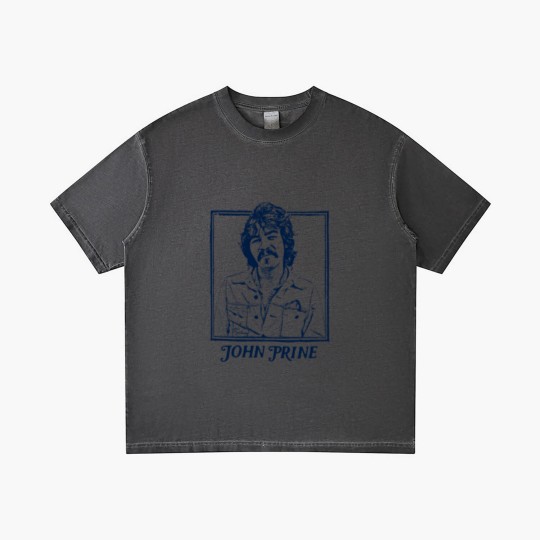 Discover John Prine // Retro Style Folk Music Design - John Prine - Gradient T Shirts