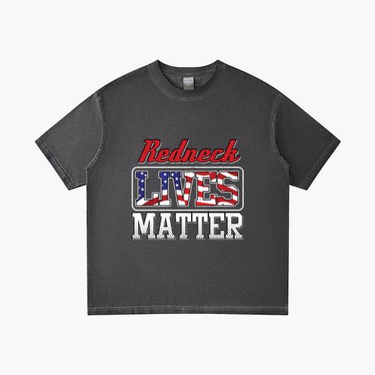 Discover Redneck Lives Matter Gradient T Shirts
