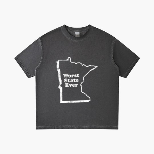Discover MINNESOTA - WORST STATE EVER Gradient T Shirts