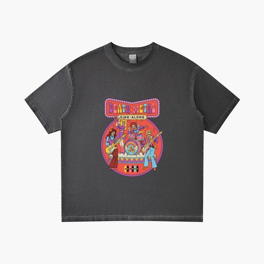 Discover Sing-Along Death Metal Gradient T Shirts classique